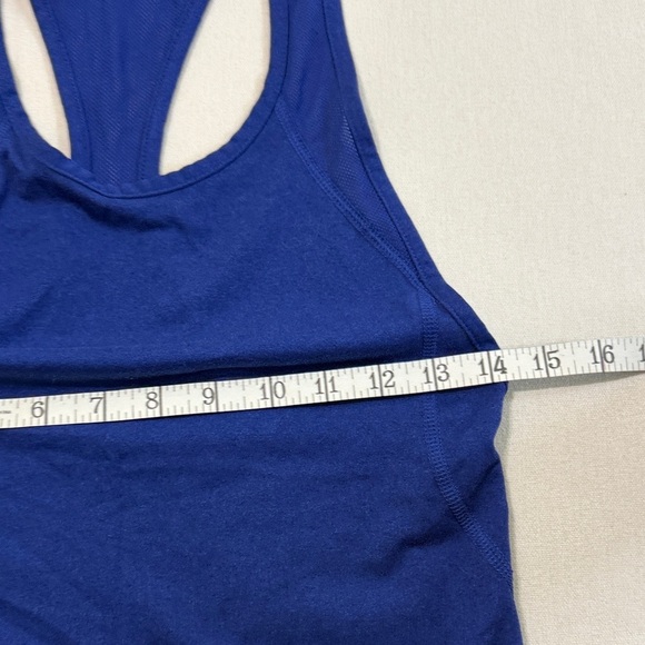 Nike Women's Deep Blue Dri-FIT Tank Top - Picture 4 of 7